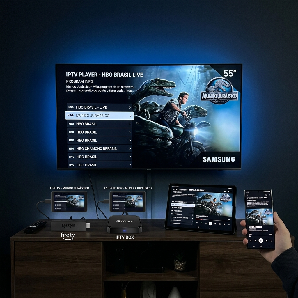 Dispositivos Compatíveis IPTV